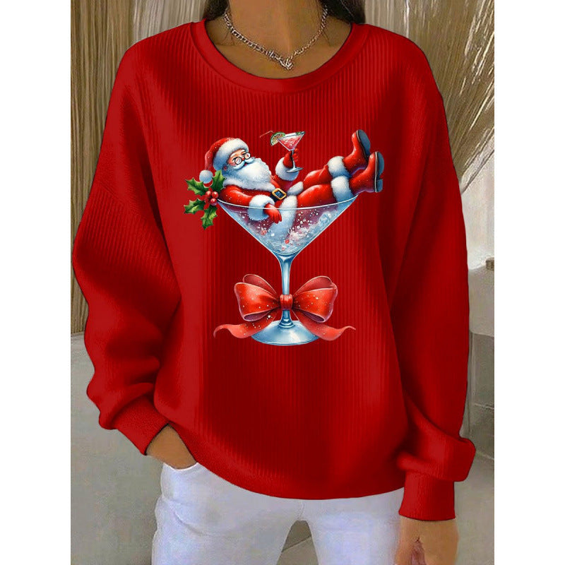 Anita - Red Christmas Cocktail Sweater