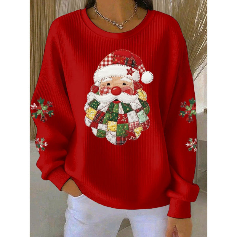 Armanda - Festive Red Santa Claus Sweater