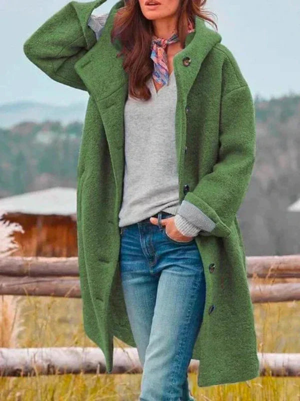 Amelie - Chic Long Winter Overcoat