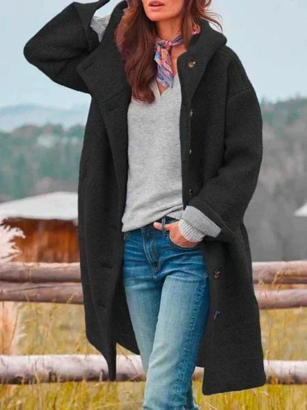Amelie - Chic Long Winter Overcoat