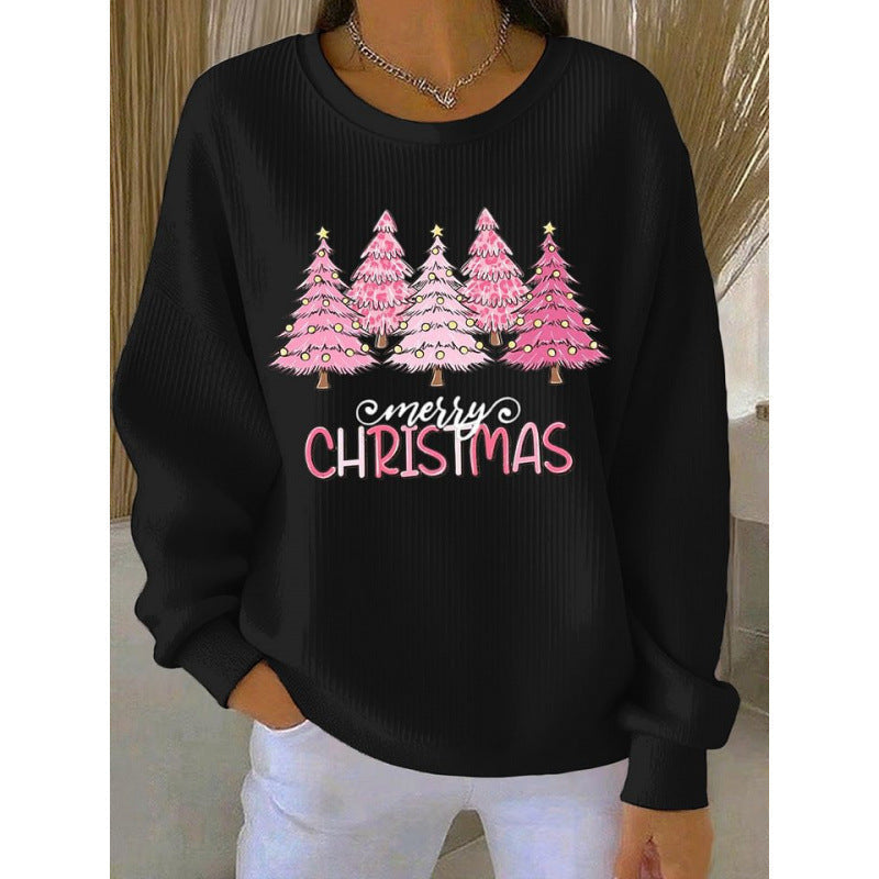 Arletta - Black Merry Christmas Sweater