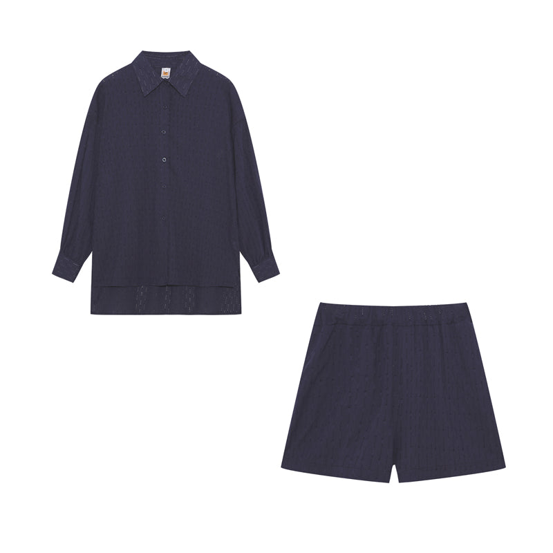 Florance | Summer Set with Breezy Blouse and Shorts for Women