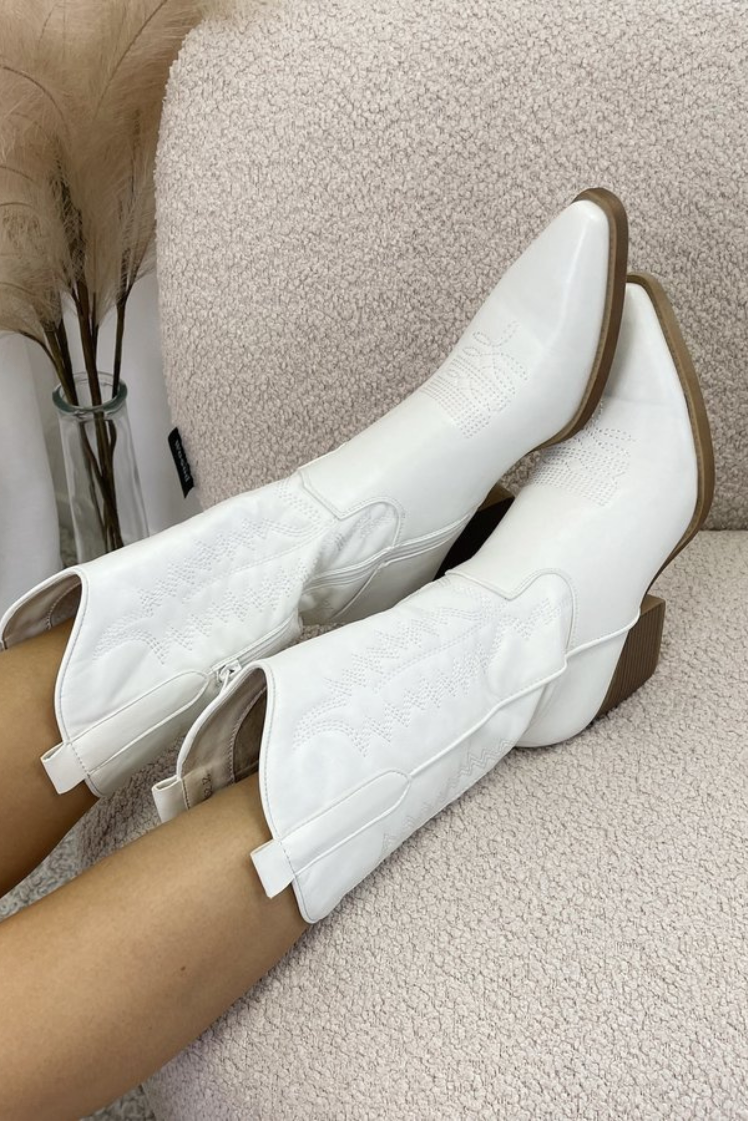 Bella | Chunky Heeled Cowboy Boots