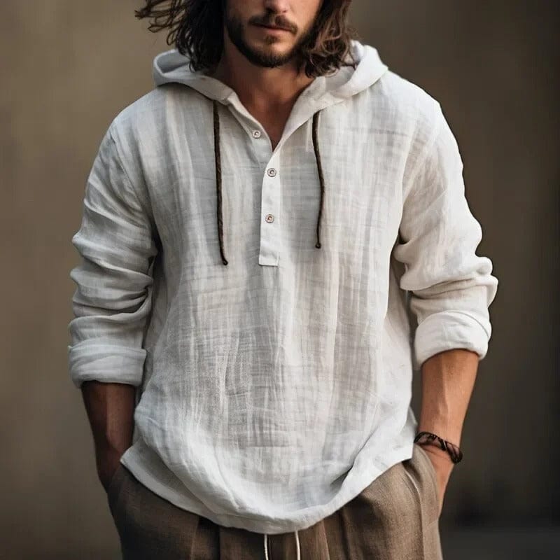 Enrico Henley Knit Sweater