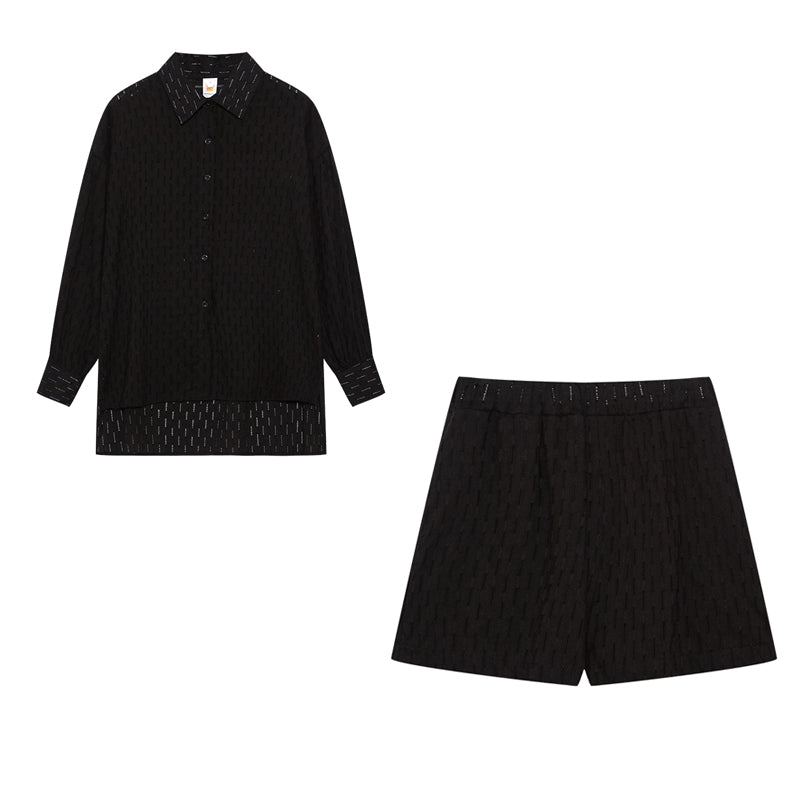 Florance | Summer Set with Breezy Blouse and Shorts for Women
