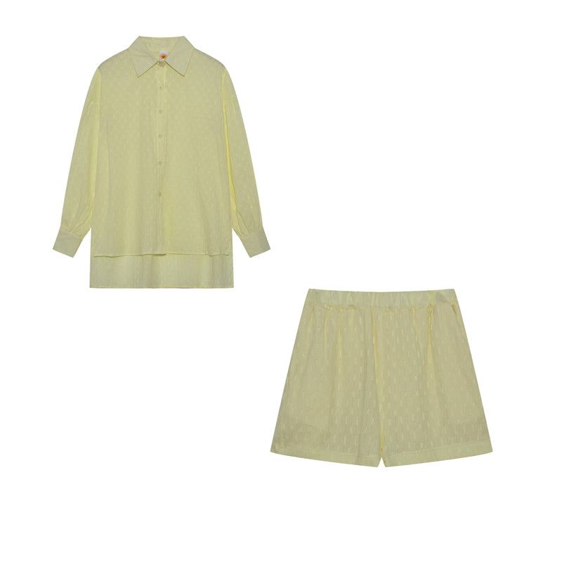 Florance | Summer Set with Breezy Blouse and Shorts for Women