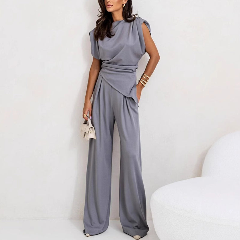 Allaine | Chic and Comfortable Women's Two-Piece Set Crafted from Premium Fabric
