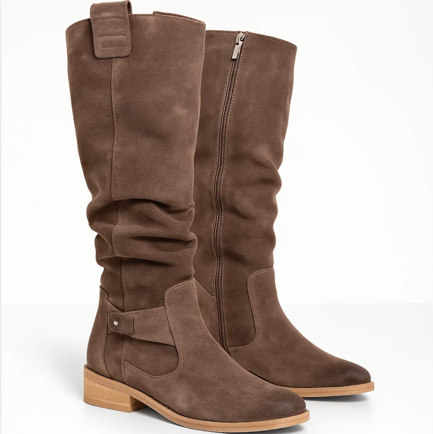 Bellezza | Elegant and Stylish High-Quality Suede Boots for Women