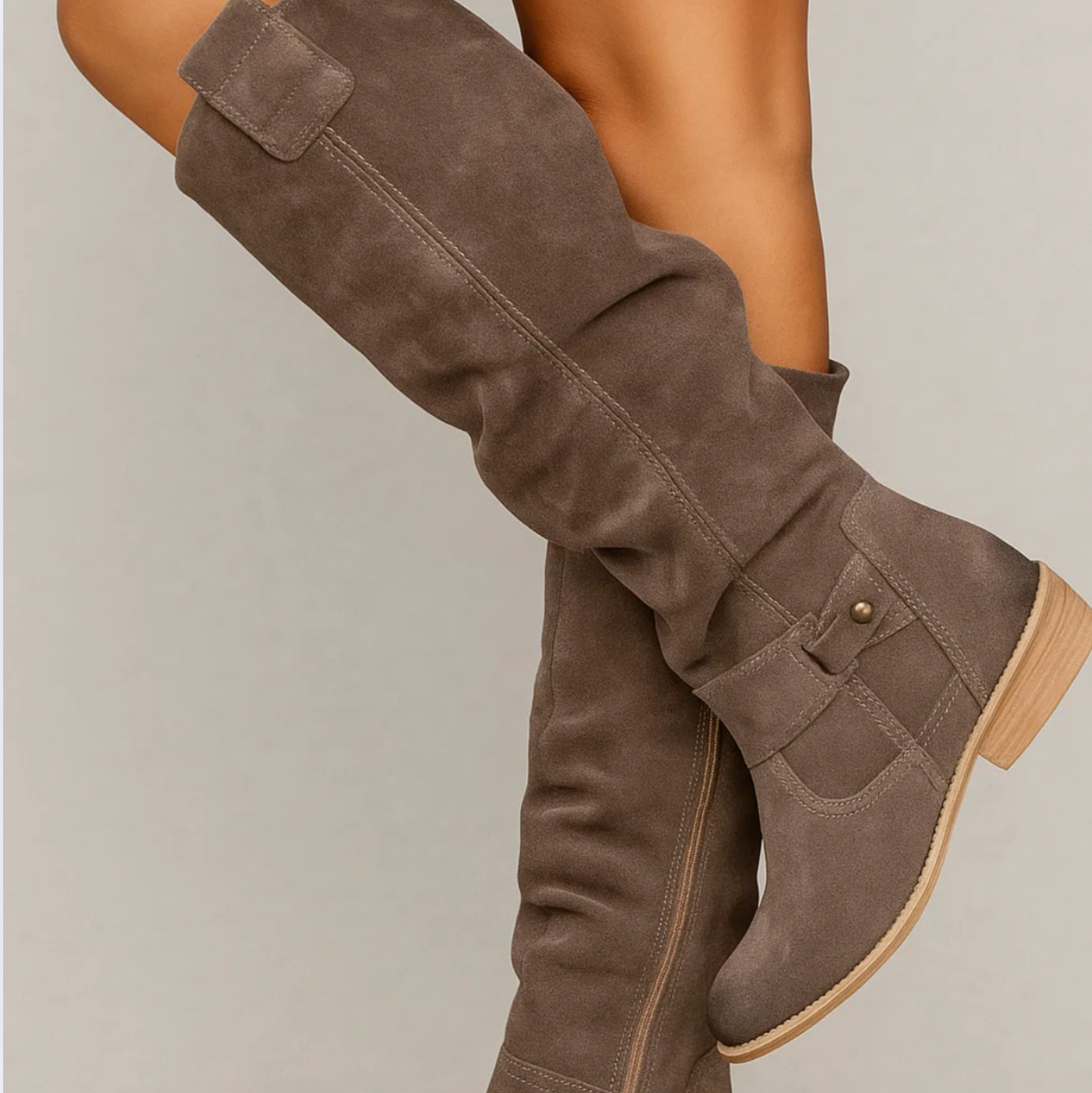 Bellezza | Elegant and Stylish High-Quality Suede Boots for Women