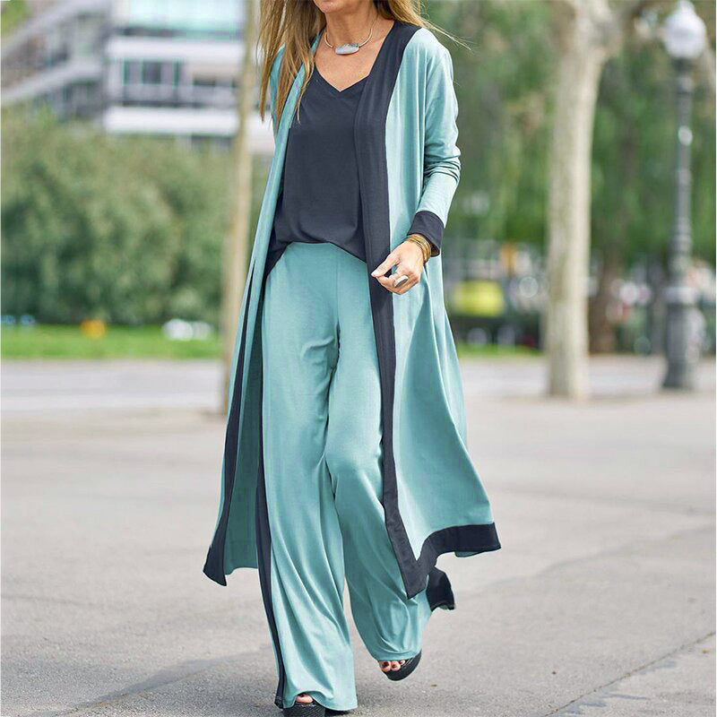 Evelyn | Stylish Women's Twinset - Cozy Two-Piece Jersey Ensemble