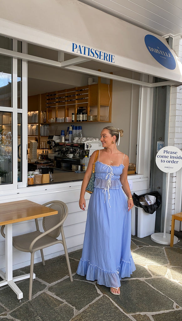 Cianna | Women's Two-Piece Summer Ensemble – Top and Maxi Skirt