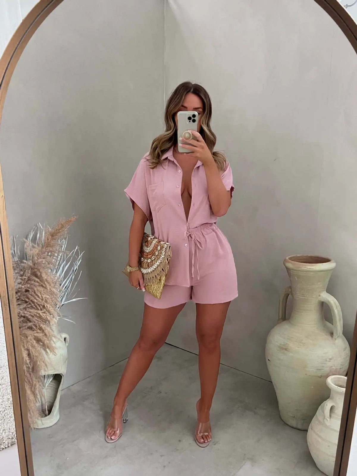 Giona | Summer Coordinated Set - Top & Shorts