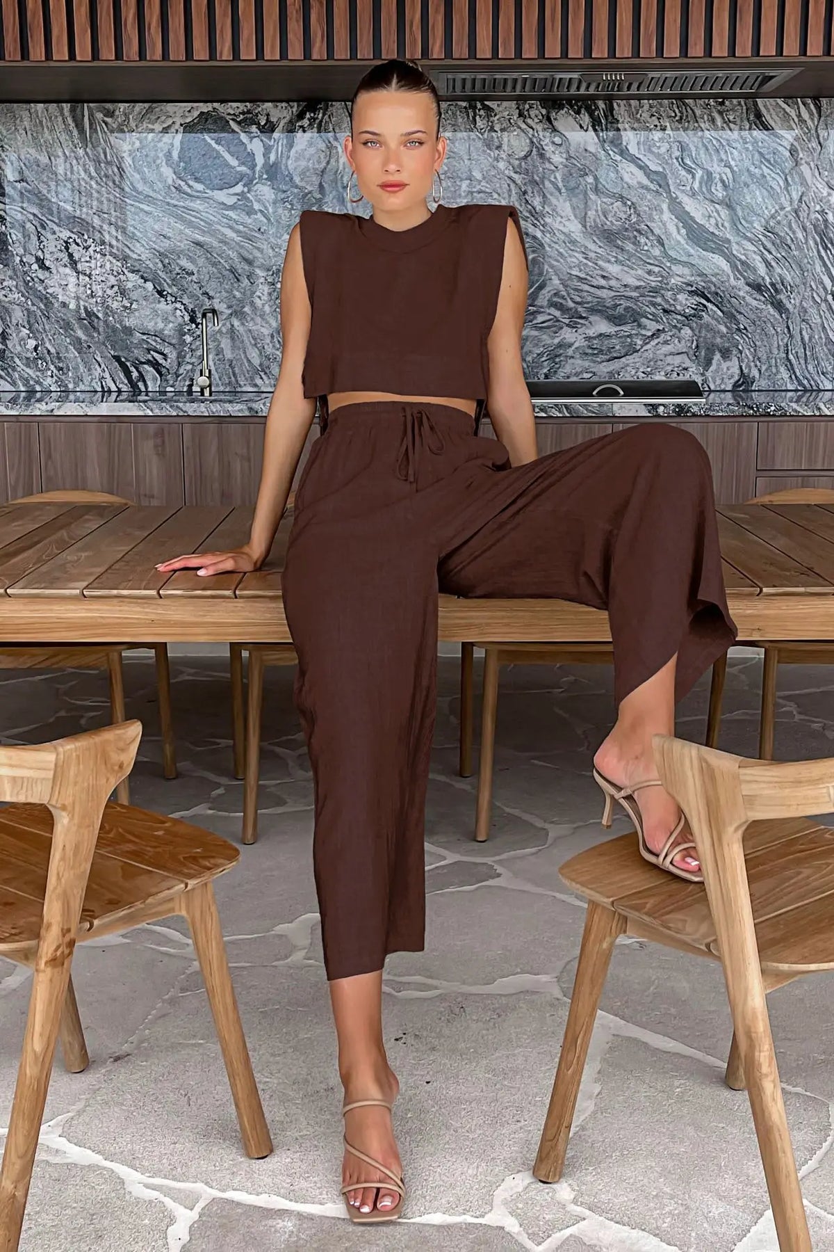 Fennella | Casual Chic Linen Two-Piece Set – Lightweight & Breathable