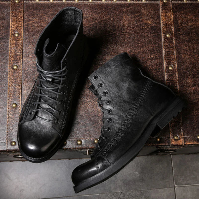 Grayson™ - Vegan Leather Orthopedic Winter Boots