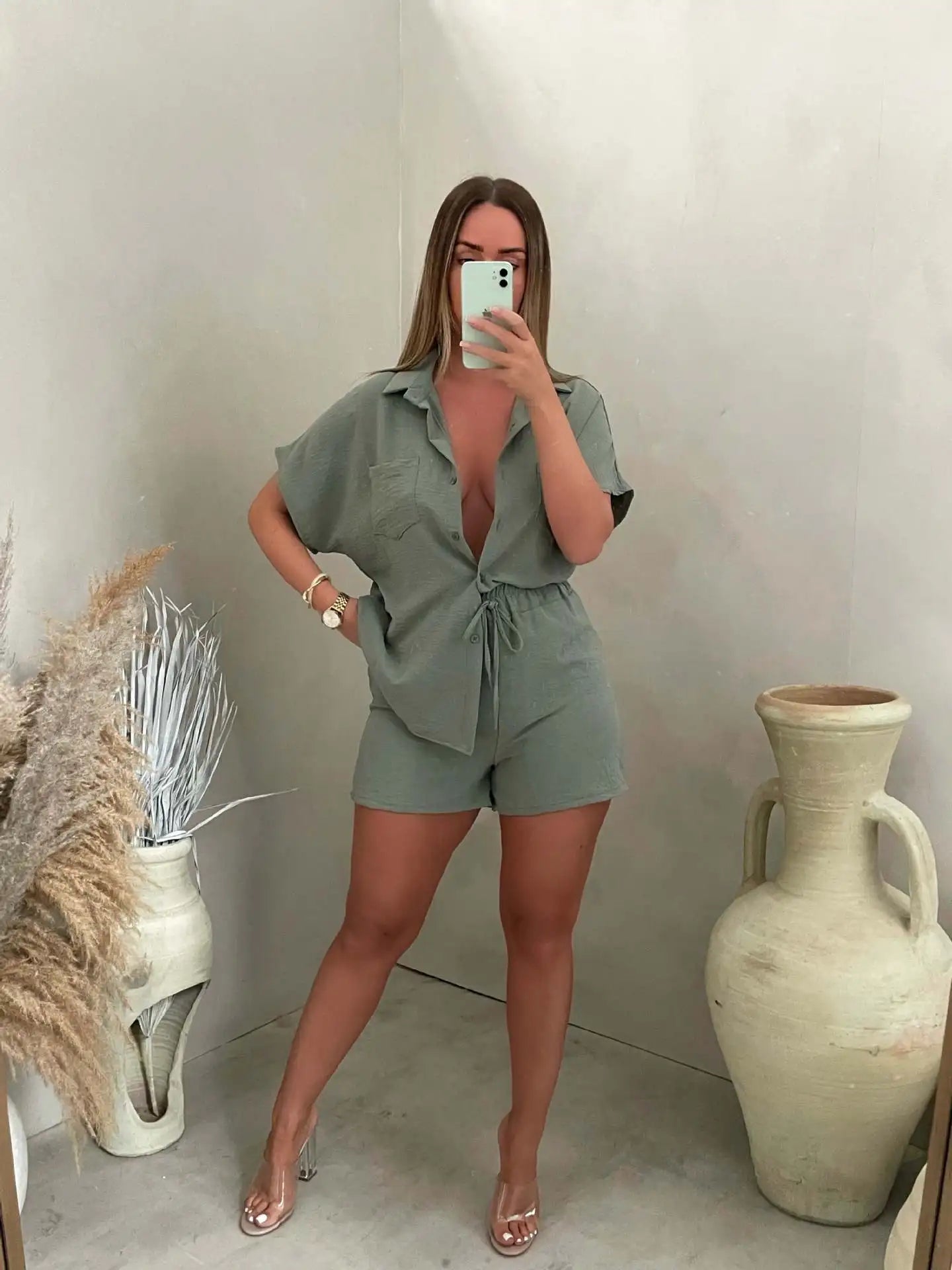 Giona | Summer Coordinated Set - Top & Shorts