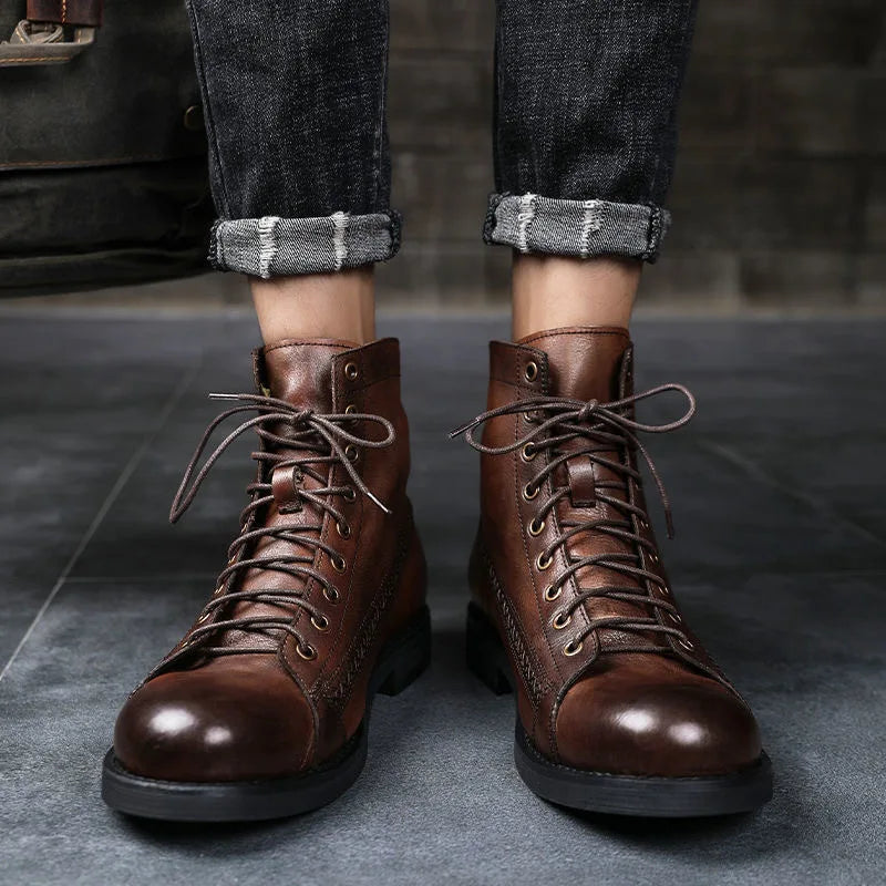 Grayson™ - Vegan Leather Orthopedic Winter Boots