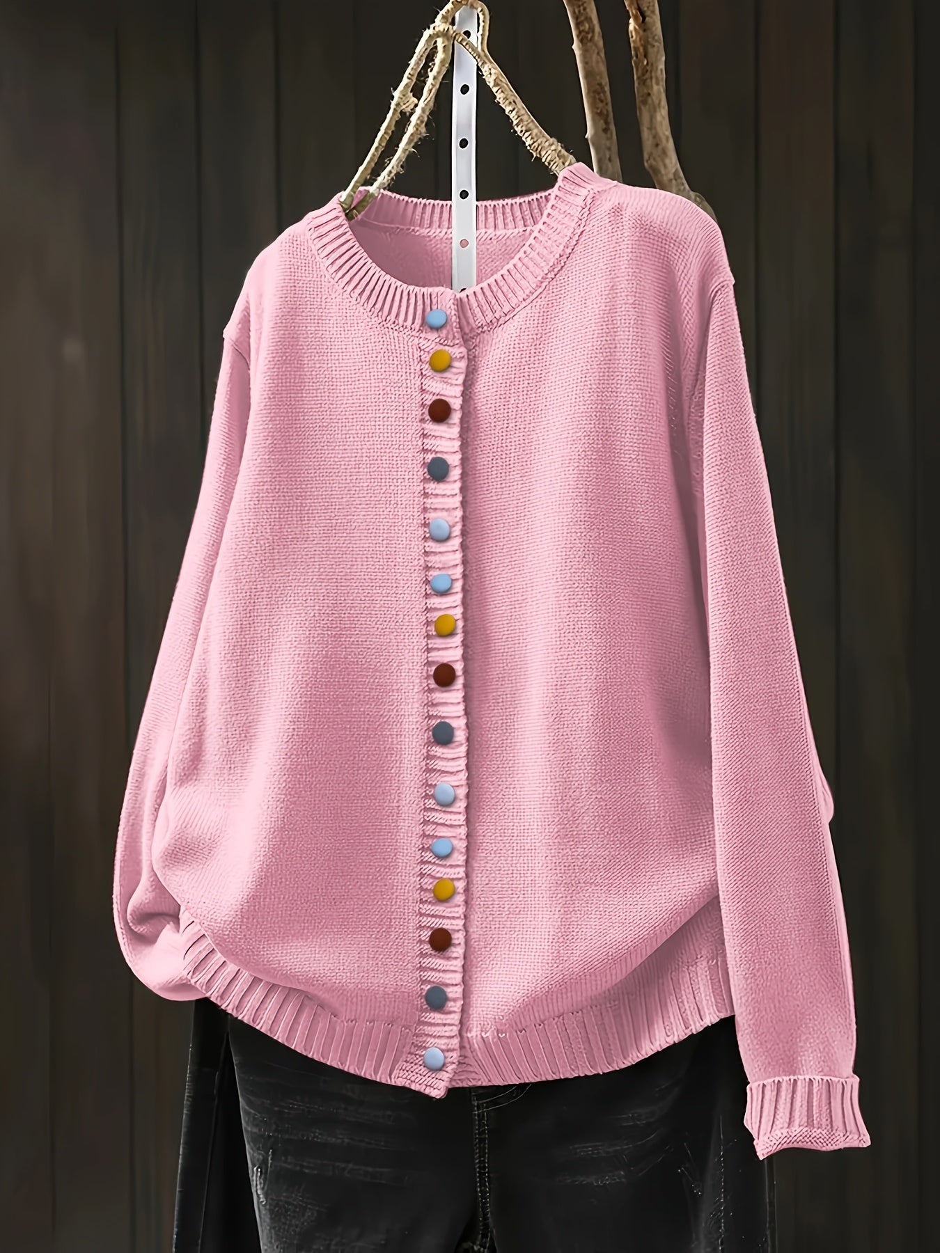 Elizabeth™ | Sophisticated Black Cardigan Sweater for Women