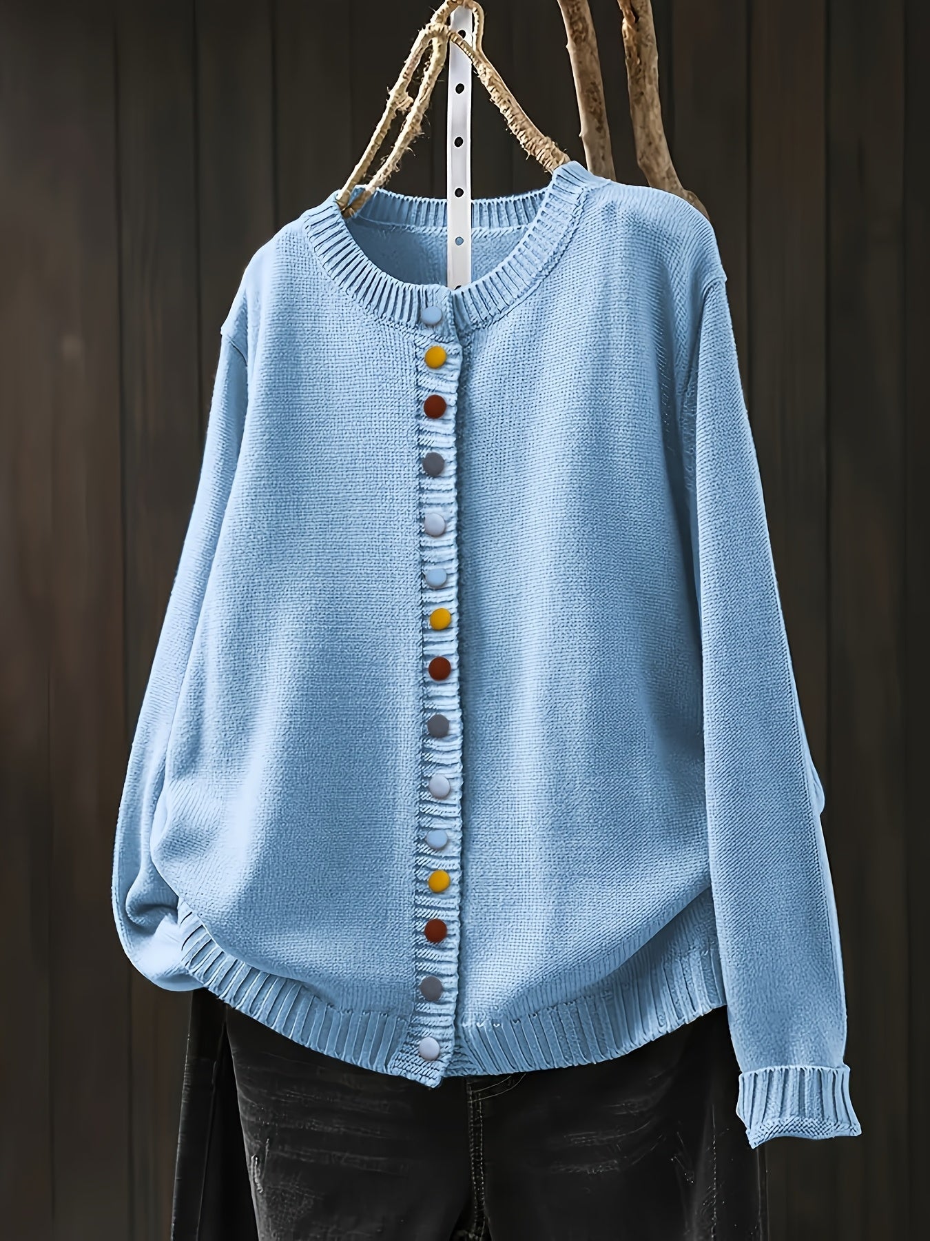 Elizabeth™ | Sophisticated Black Cardigan Sweater for Women