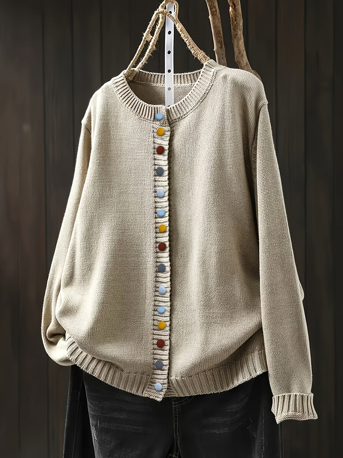 Elizabeth™ | Sophisticated Black Cardigan Sweater for Women