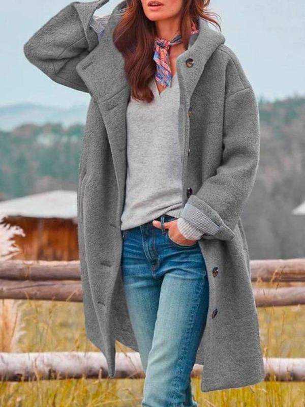 Amelie - Chic Long Winter Overcoat
