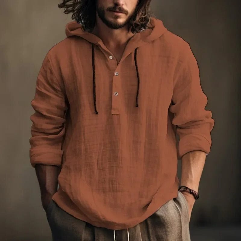 Enrico Henley Knit Sweater
