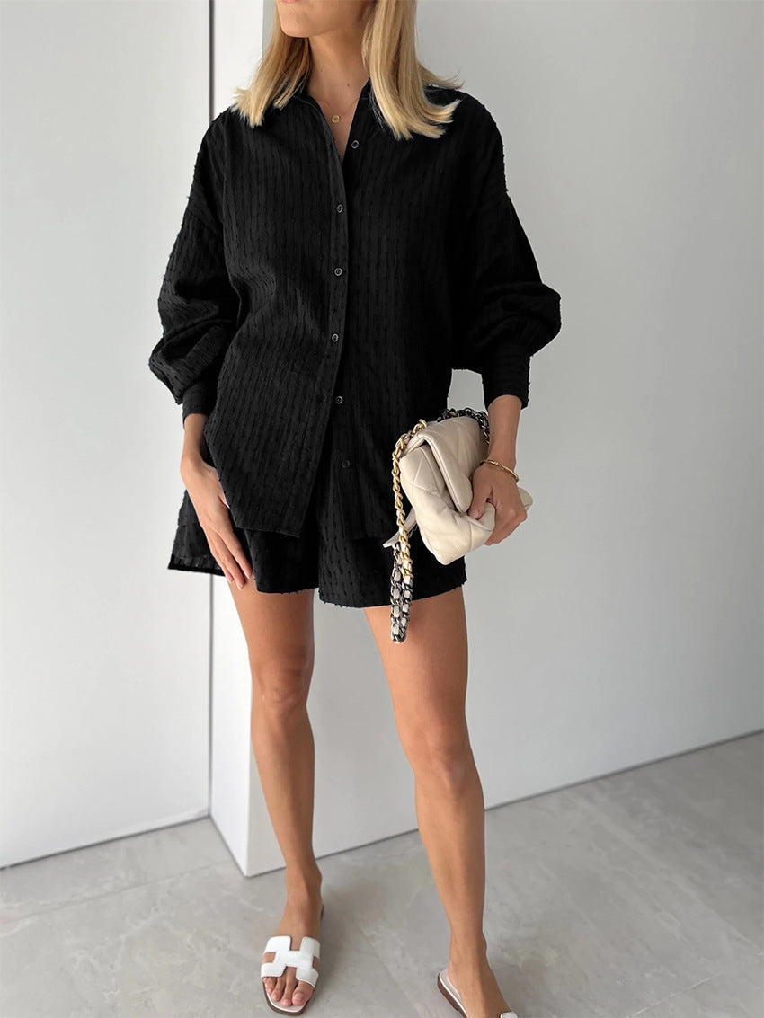 Florance | Summer Set with Breezy Blouse and Shorts for Women