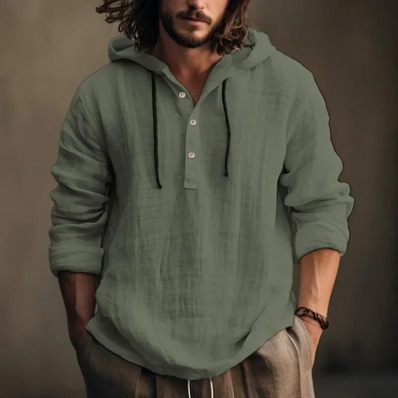 Enrico Henley Knit Sweater