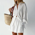 Florance | Summer Set with Breezy Blouse and Shorts for Women