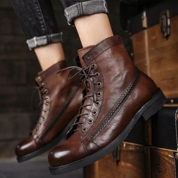 Grayson™ - Vegan Leather Orthopedic Winter Boots