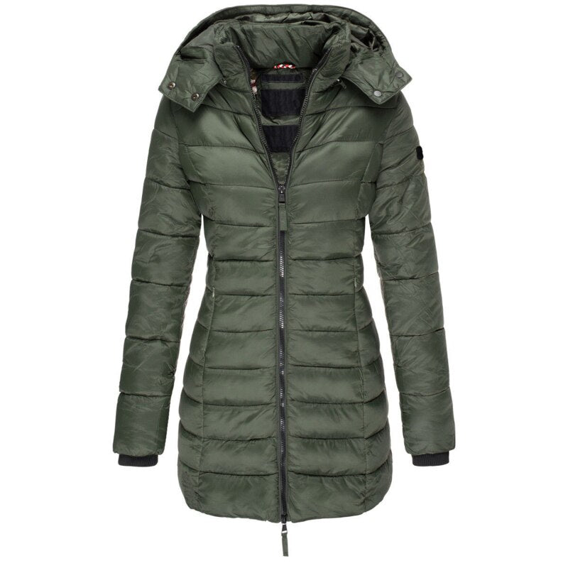 Elise | Extended Length Down Jacket