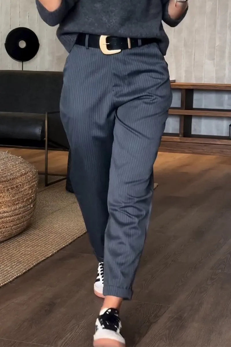 Brielle | Soft Tailored Stripe Pants