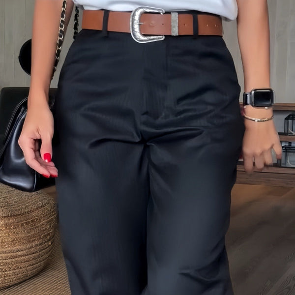 Brielle | Soft Tailored Stripe Pants