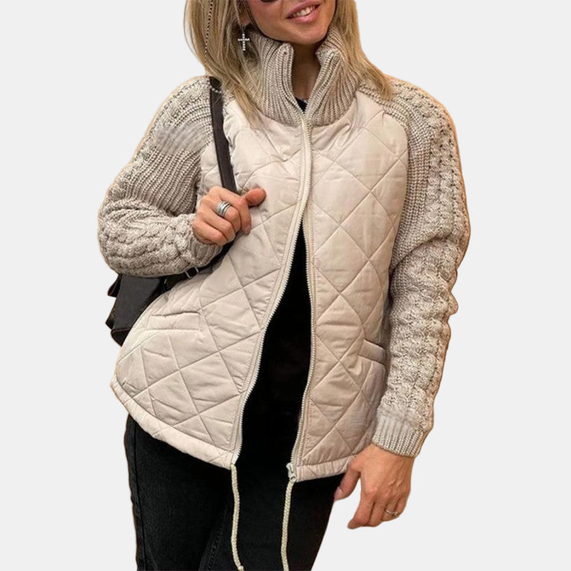 Clara - Cozy Knit Puffer Jacket