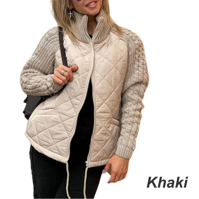 Clara - Cozy Knit Puffer Jacket