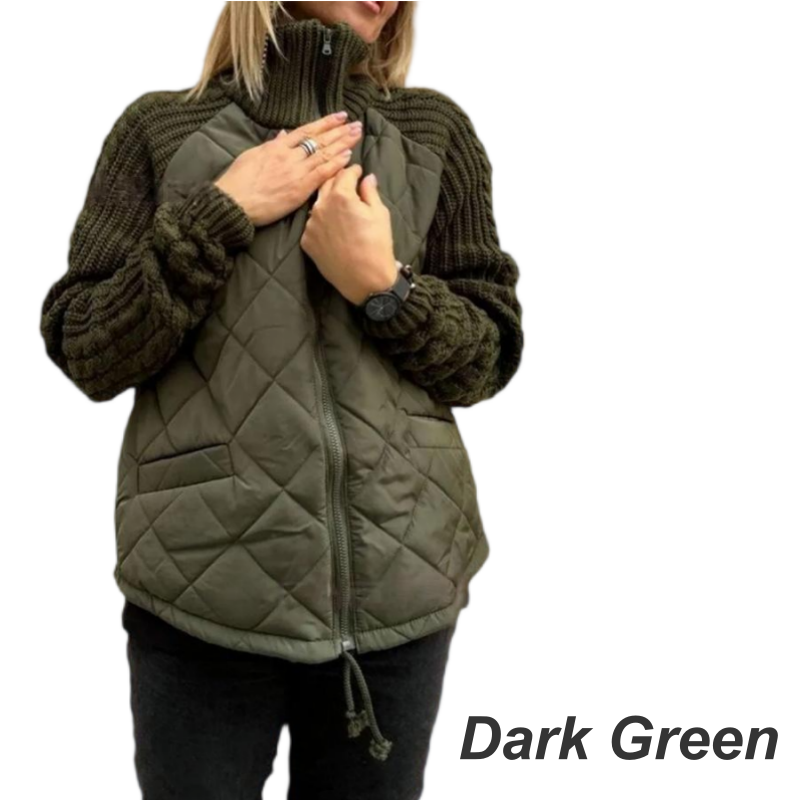 Clara - Cozy Knit Puffer Jacket