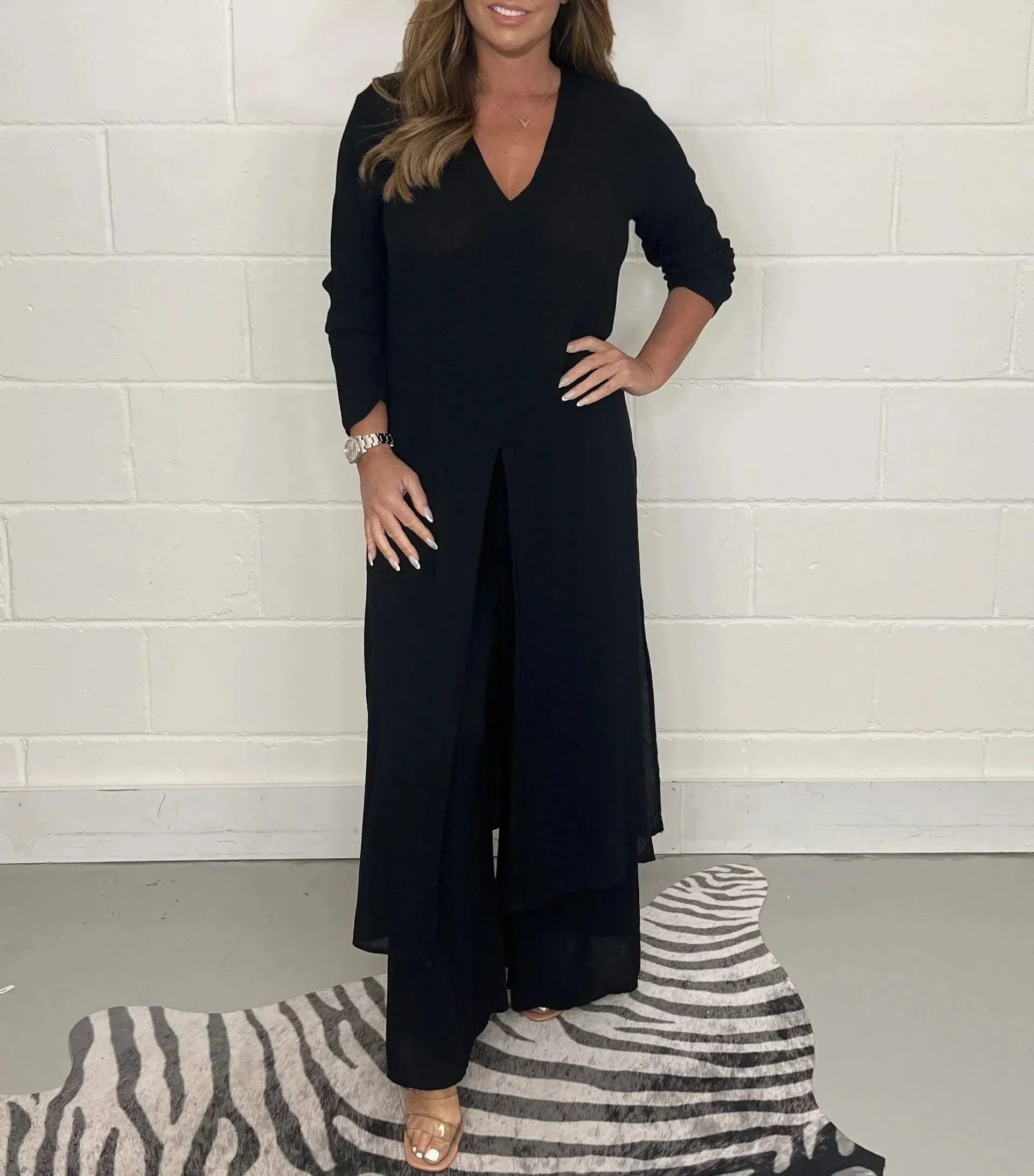 Celia | Chic and Breezy Women's Two-Piece Summer Ensemble